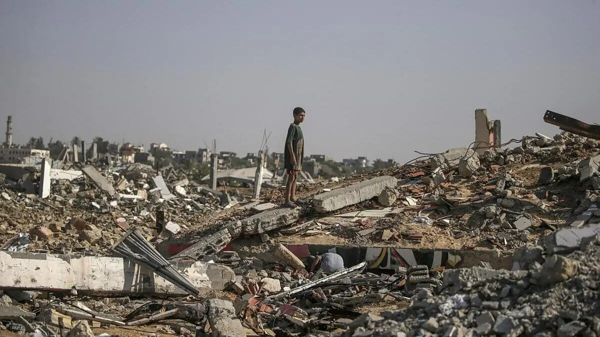 Striscia di Gaza (Ansa)