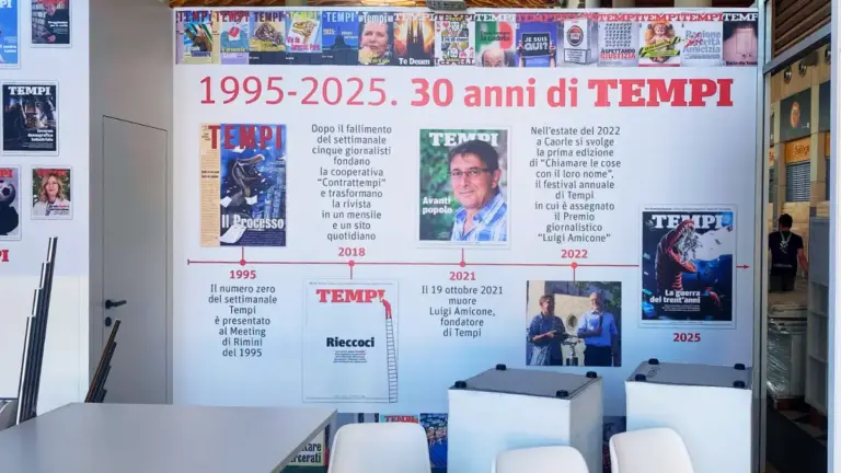 Trent’anni di Tempi, trenta ragioni per venire al nostro stand al Meeting