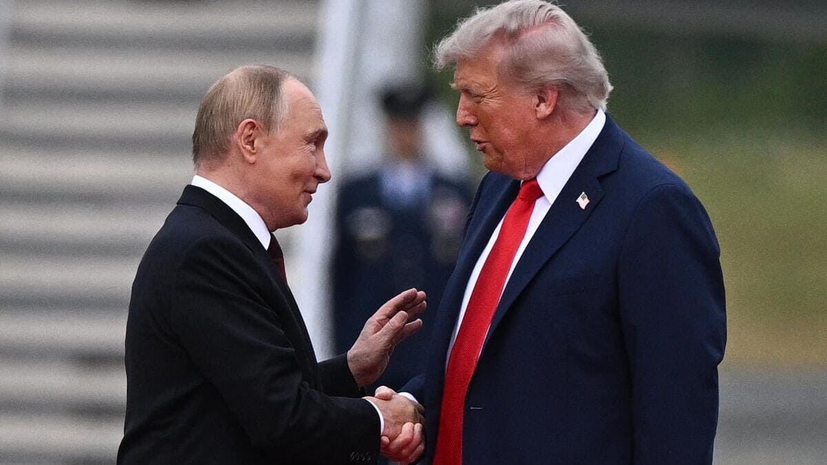 Donald Trump Vladimir Putin Alaska