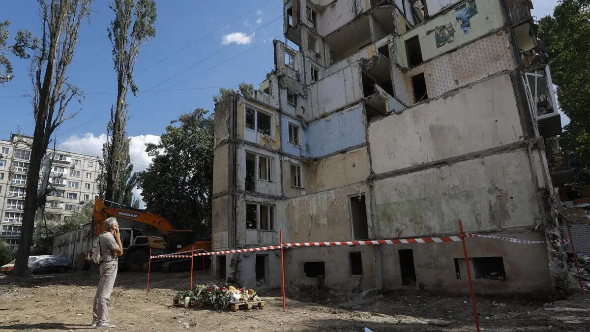 Kiev, Ucraina, 1 agosto 2025 (Foto Ansa)