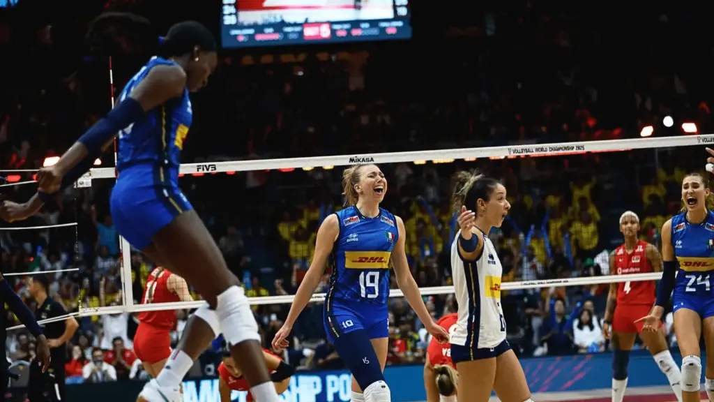 Volley femminile Mondiale Italia