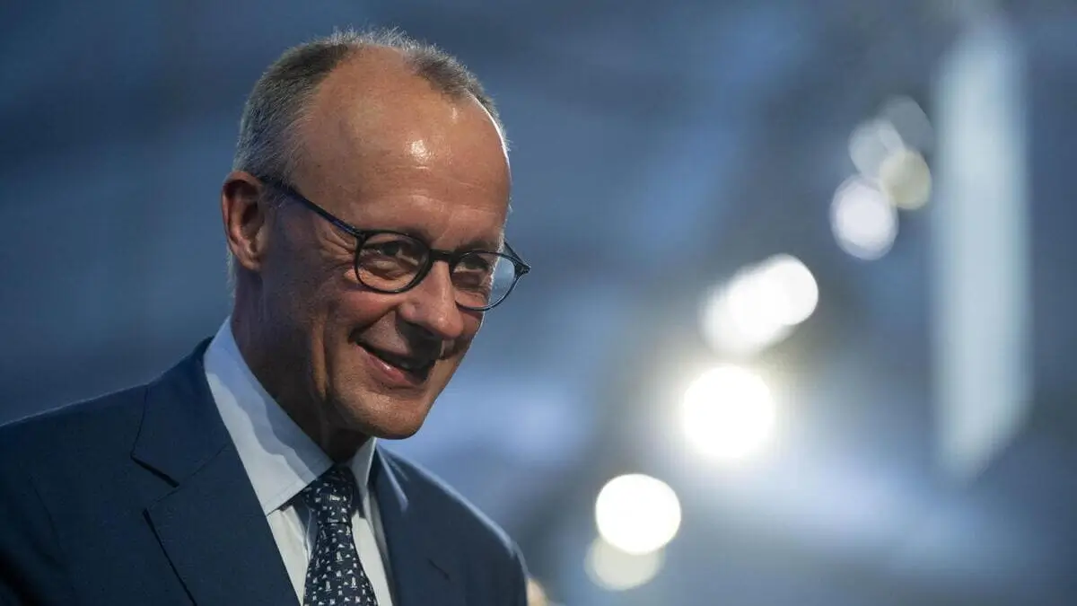 Il cancelliere tedesco, Friedrich Merz