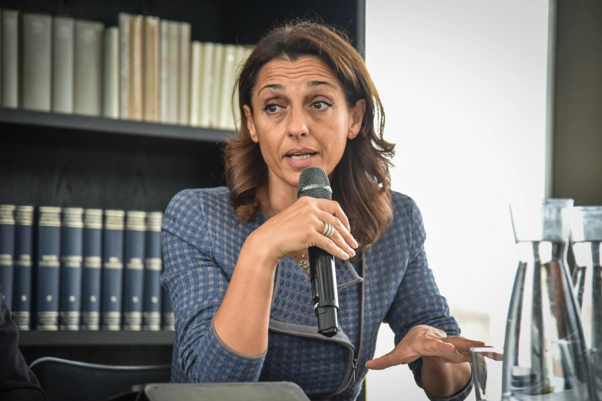 Irene Tinagli, eurodeputata del Pd, presidente della commissione speciale del Parlamento europeo sulla crisi abitativa (foto Ansa)