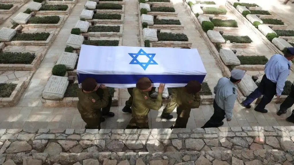 Funerale di un soldato israeliano, Gerusalemme, 25 October 2024