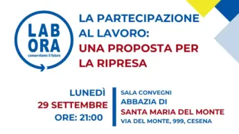 La partecipazione al lavoro: una proposta per la ripresa. Se ne parla a Cesena