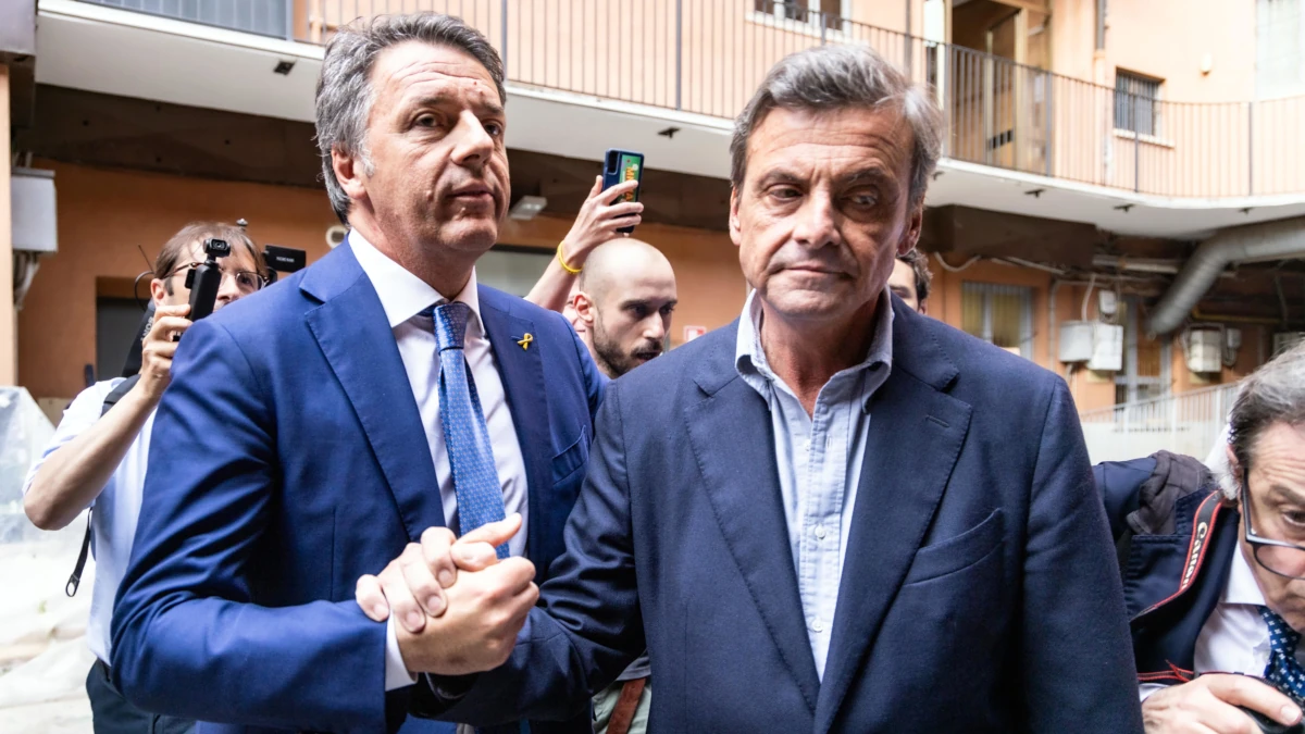 Matteo Renzi e Carlo Calenda