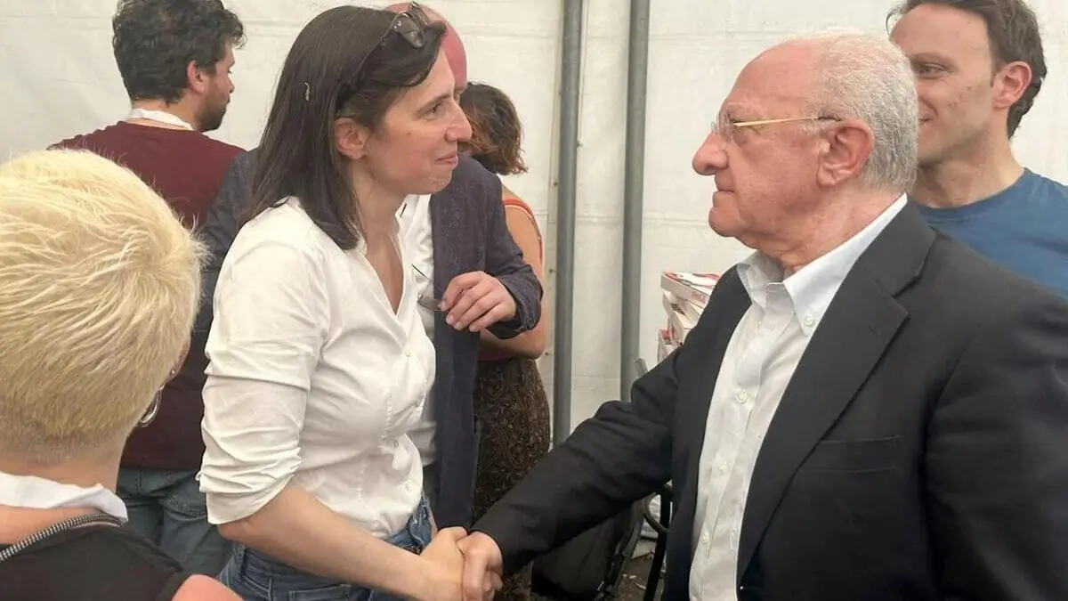 Elly Schlein e Vincenzo De Luca