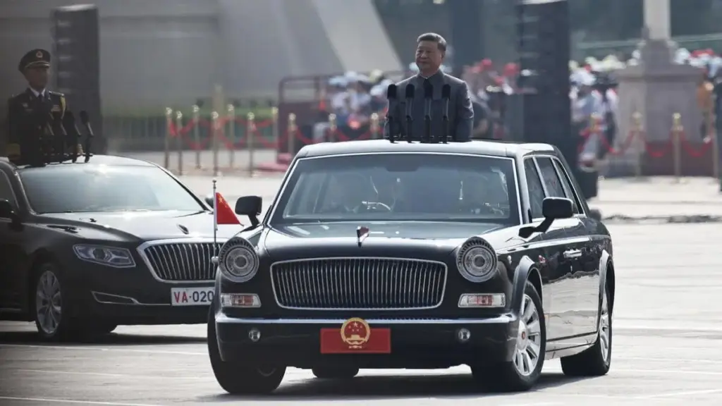 Xi Jinping alla parata militare a Pechino, 3 settembre 2025 (Ansa)