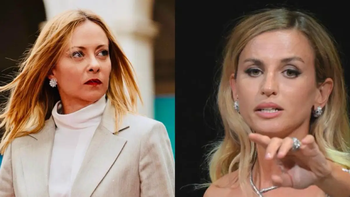 La presidente del Consiglio, Giorgia Meloni, e il direttore d'orchestra Beatrice Venezi