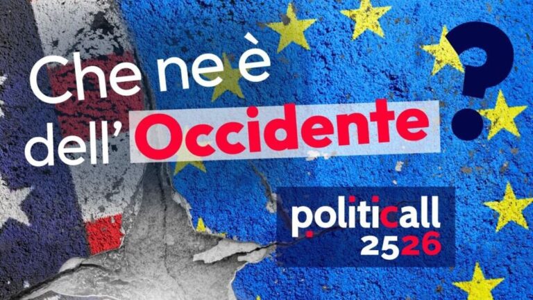 Che ne è dell’Occidente? Se ne parla a “Politicall”