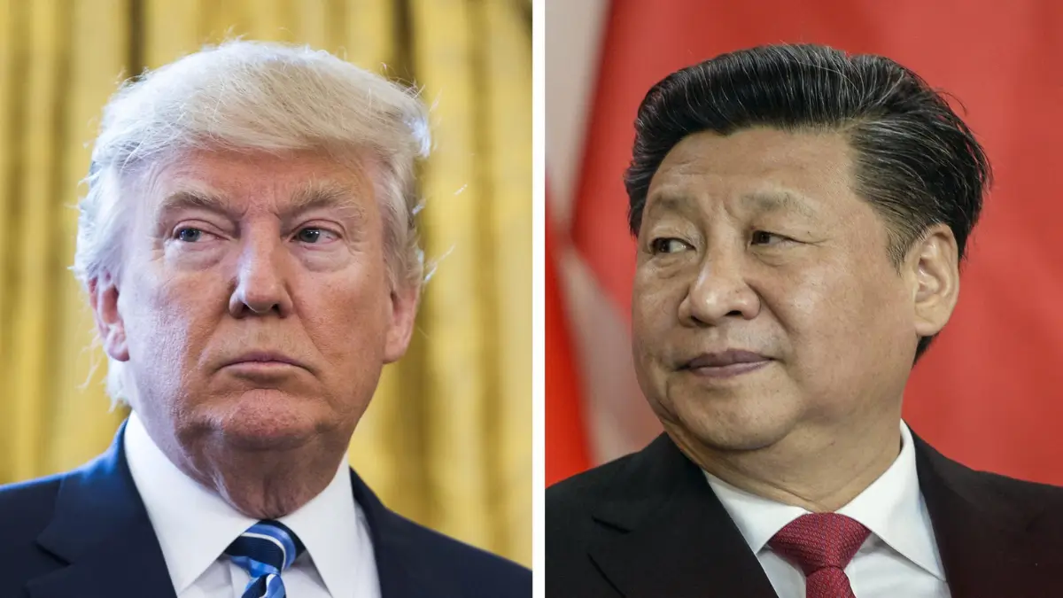 Il presidente degli Stati Uniti, Donald Trump, e il presidente cinese Xi Jinping