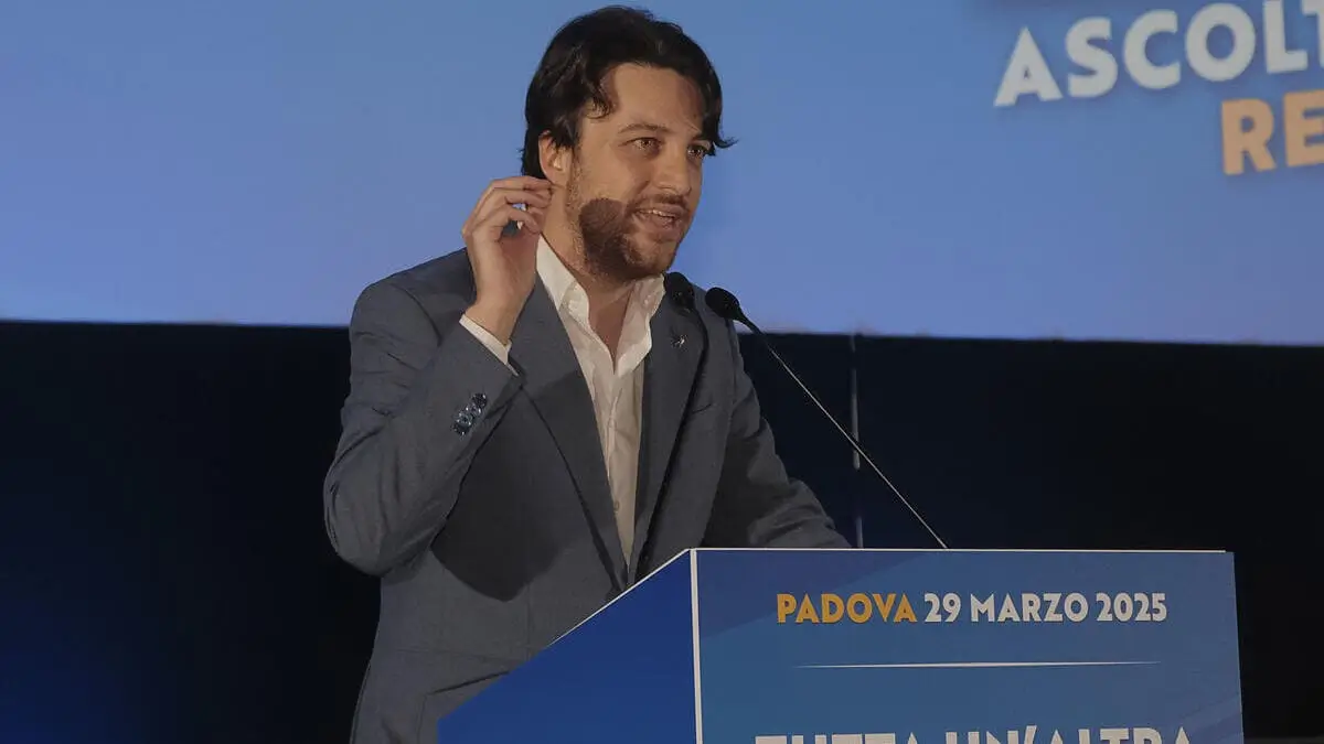 Alberto Stefani (Ansa)