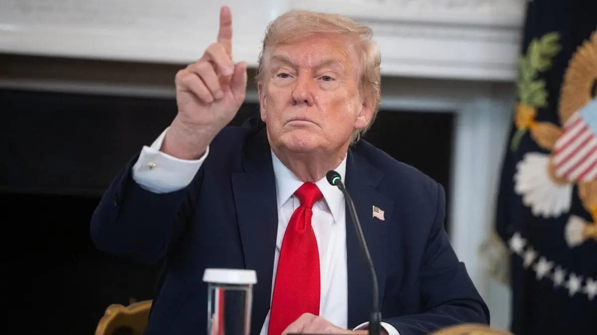 Il presidente degli Stati Uniti Donald Trump