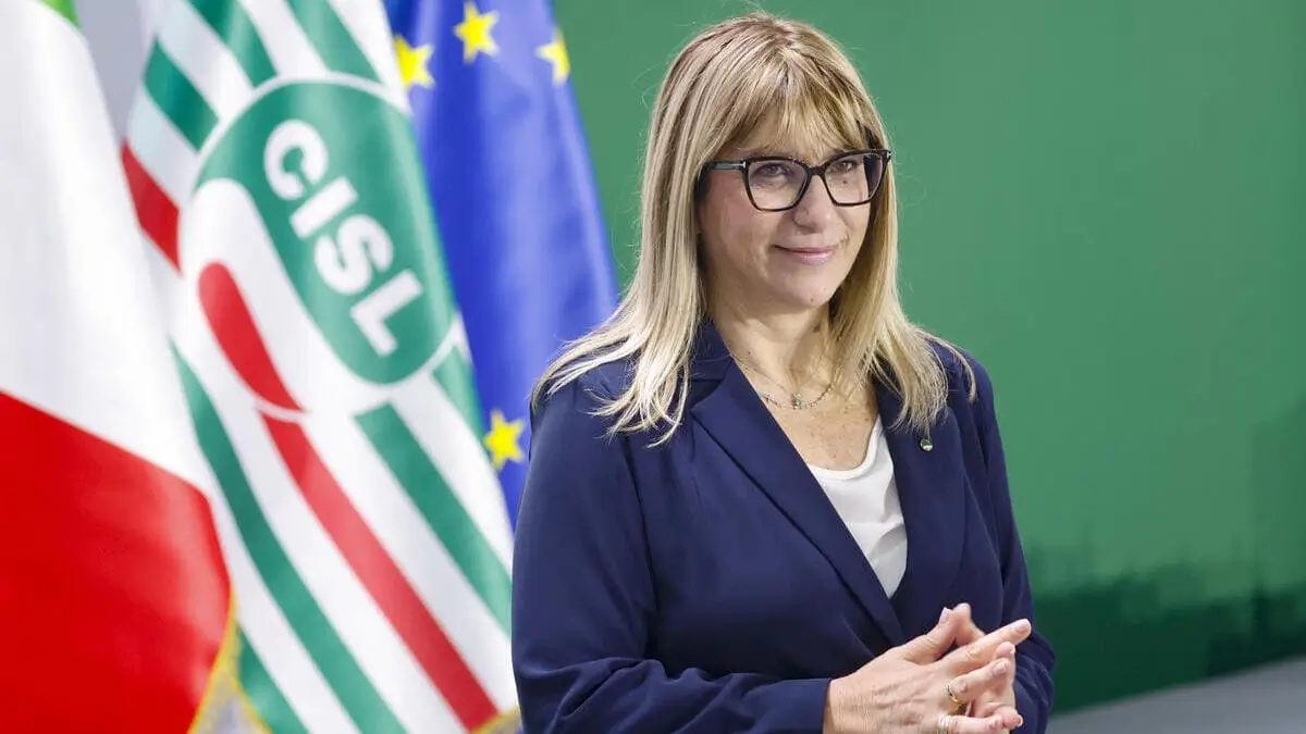 Daniela Fumarola, segretaria generale della Cisl (Ansa)