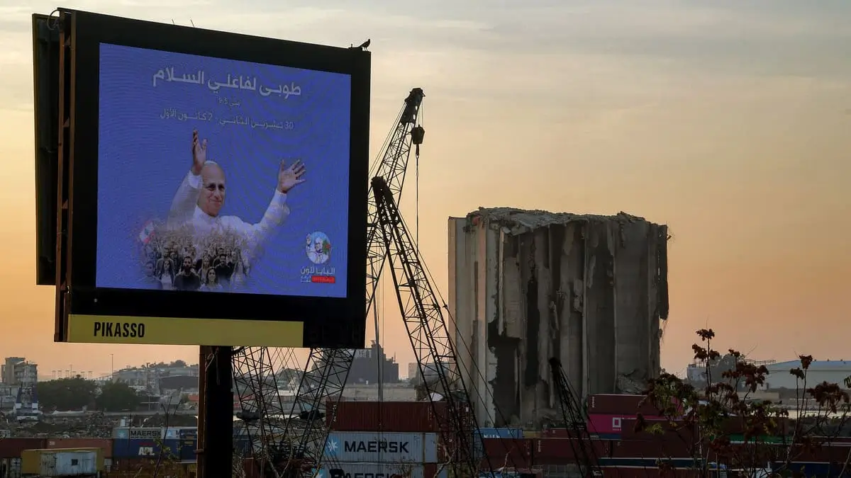 Leone XIV celebrerà martedì la Messa davanti all'area distrutta dalle esplosioni del 2020 del porto di Beirut in Libano