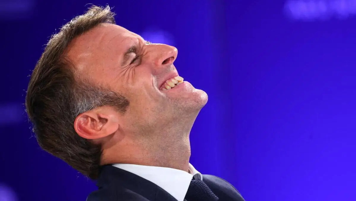 Il presidente francese Emmanuel Macron
