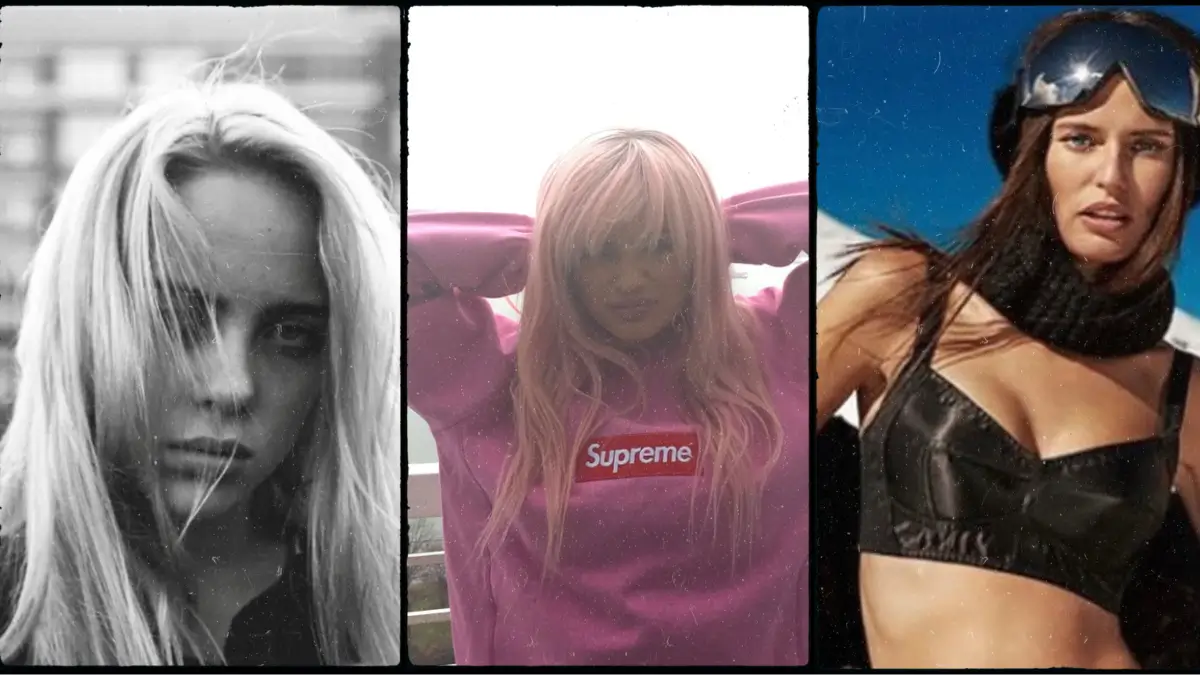 Alcune foto pubblicate nei caroselli celebrativi del 2016 su Instagram da Billie Eilish, Kylie Jenner, Bianca Balti