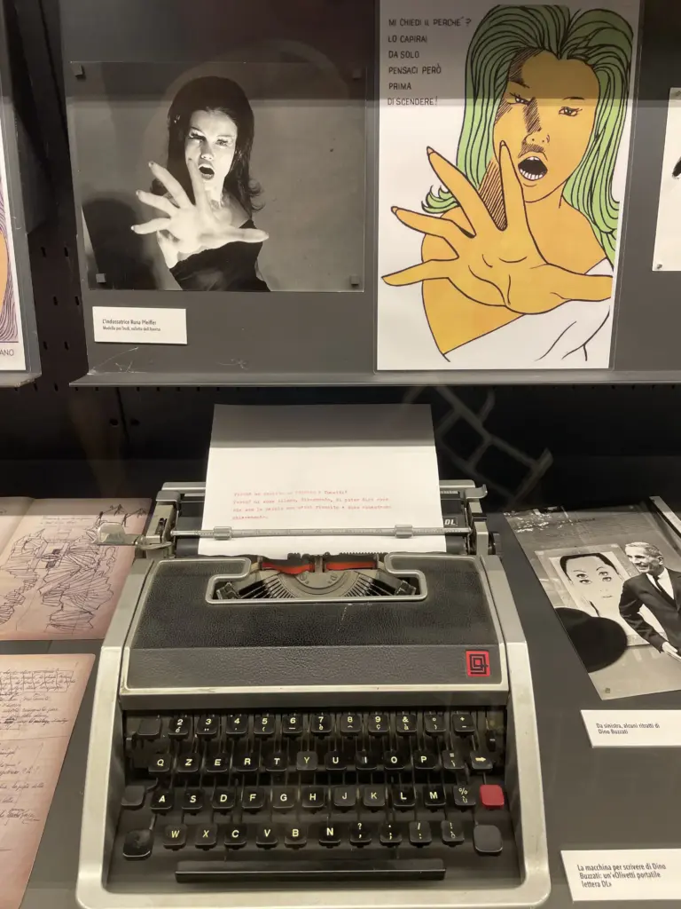 La macchina da scrivere di Dino Buzzati