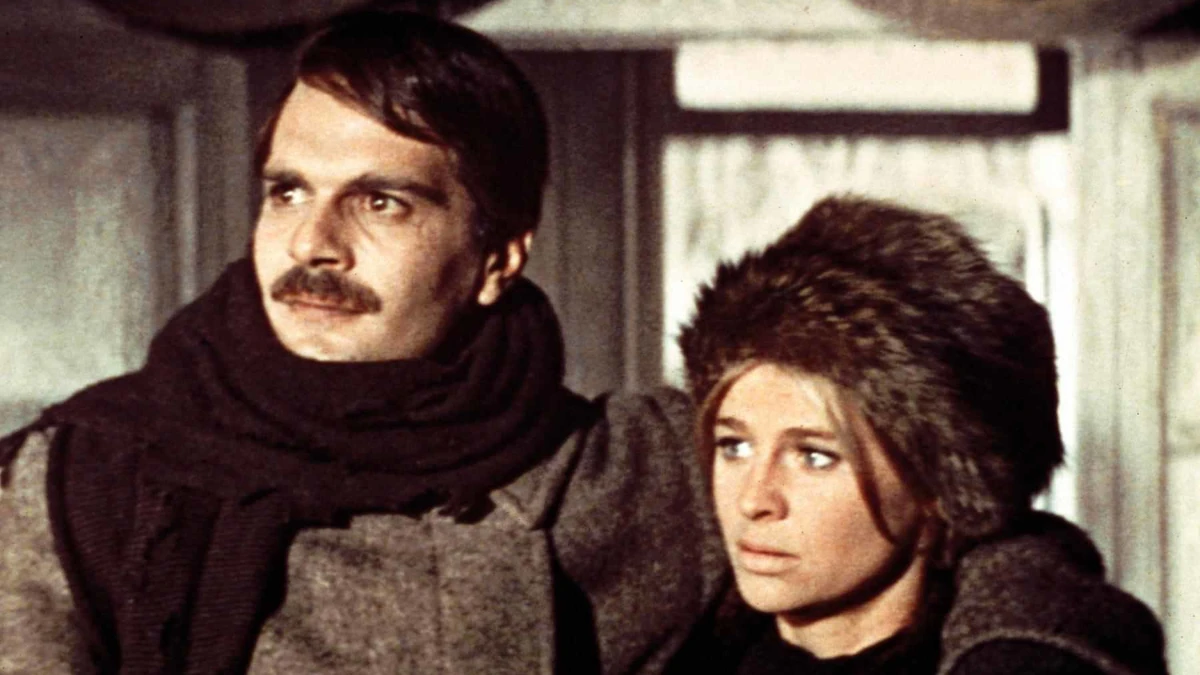 Omar Sharif e Julie Christie in “Il dottor Zivago”, film del 1965 ispirato all’omonimo romanzo di Boris Pasternak