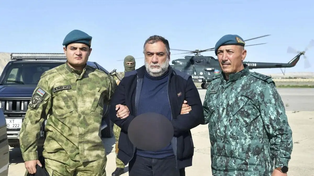 Ruben Vardanyan, ex capo del governo dell’Artaskh, arrestato, processato e condannato a vent’anni di carcere in Azerbaigian
