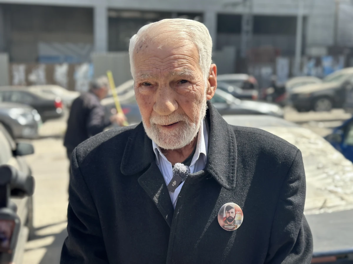 Mansour, chiamato da tutti Abu Hsem, Beirut, 18 marzo 2026 (foto Giancarlo Giojelli)