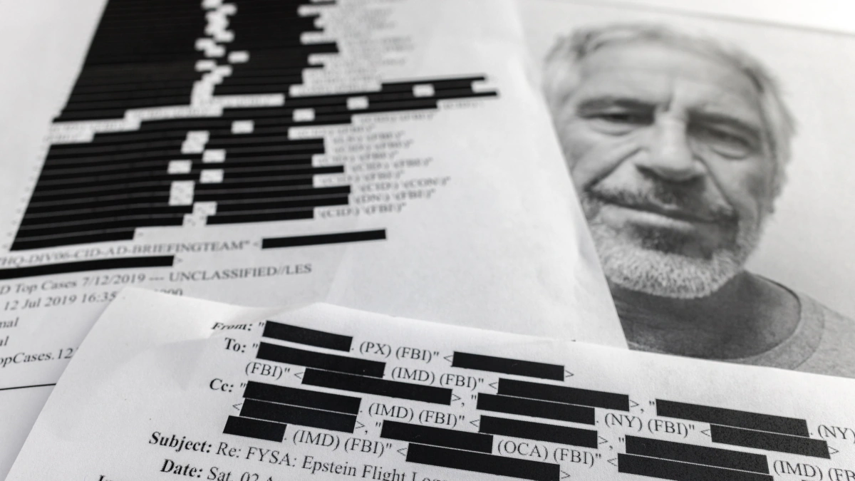 Epstein files (foto Ansa)
