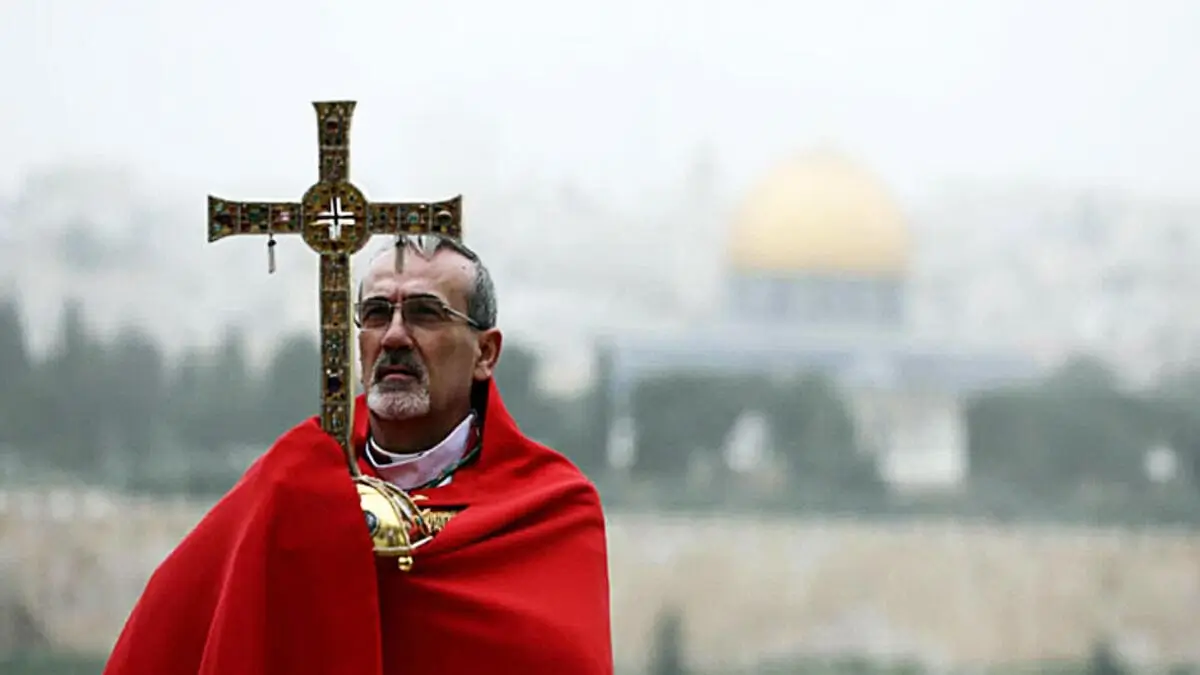 Il cardinale Pierbattista Pizzaballa, patriarca latino di Gerusalemme