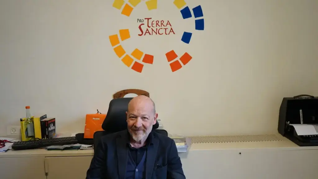 Paolo Ferrari, responsabile di Pro Terra Sancta a Betlemme