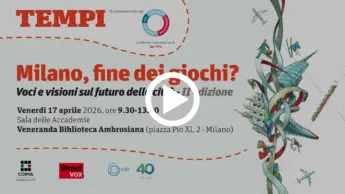Milano, fine dei giochi? Streaming del convegno