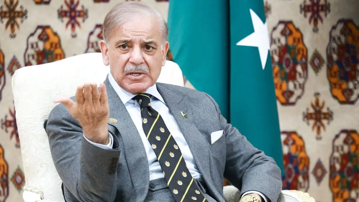 Il primo ministro del Pakistan, Shehbaz Sharif