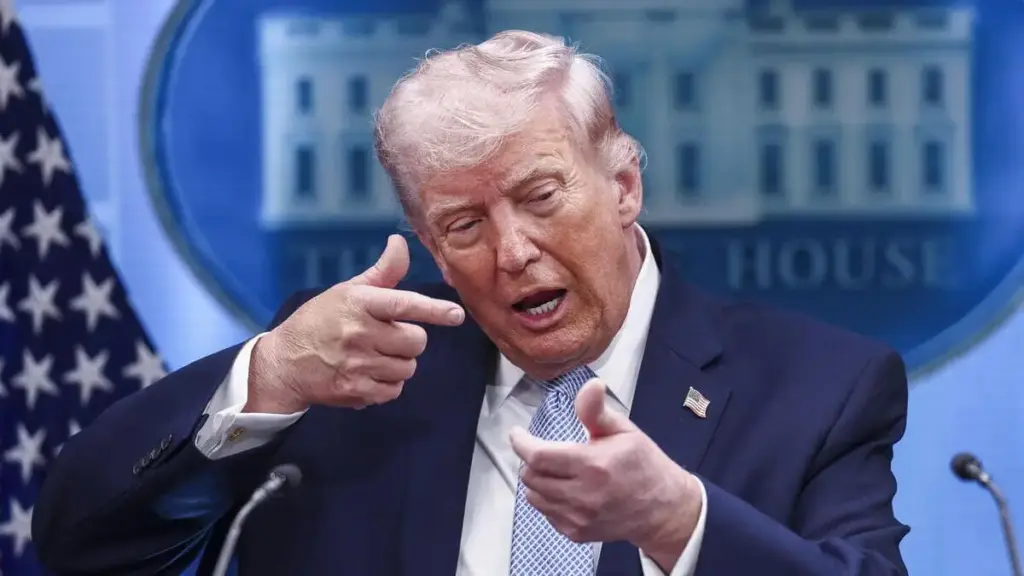 Il presidente degli Stati Uniti Donald Trump (Foto Ansa)