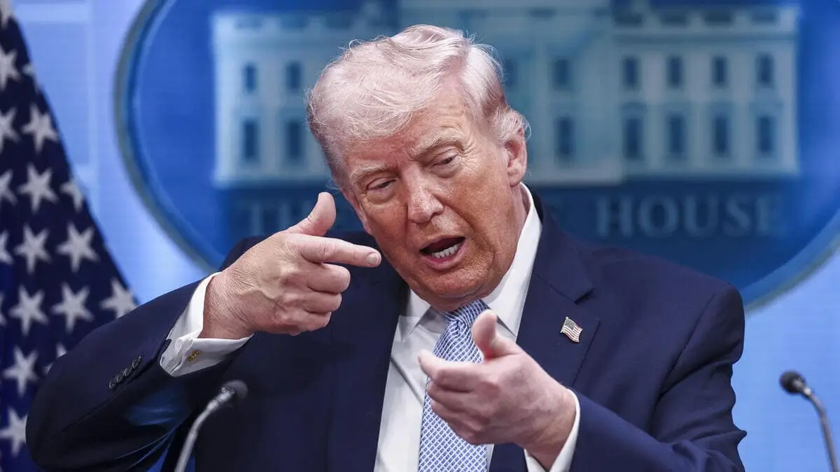 Il presidente degli Stati Uniti Donald Trump (Foto Ansa)