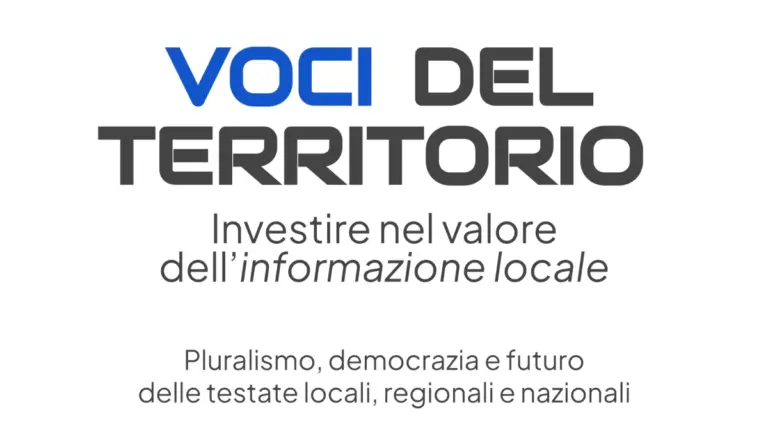 Il valore dell’informazione locale e come sostenerla. Se ne parla a Roma