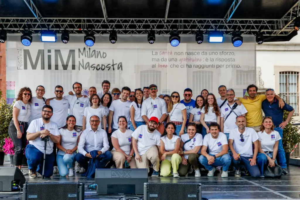 Volontari del Festival MiM a Milano