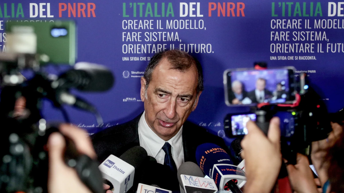 Il sindaco di Milano Beppe Sala (foto Ansa)
