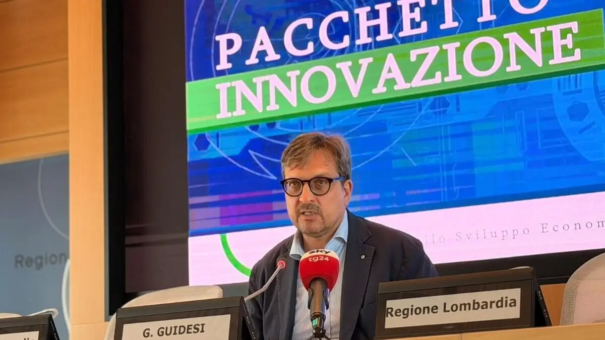 L'assessore regionale lombardo allo Sviluppo economico, Guido Guidesi