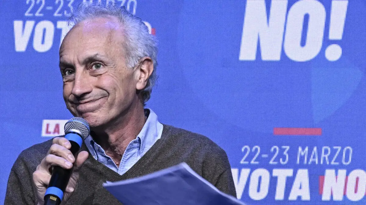 Il direttore del Fatto Quotidiano, Marco Travaglio