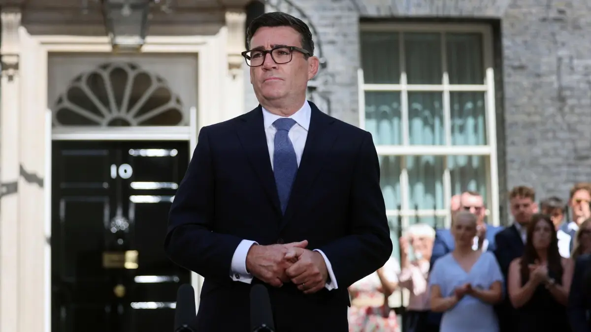 Il nuovo premier britannico Andy Burnham