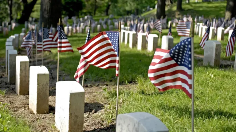 Cimitero memoriale militare in Ohio, Usa (foto Depositphotos)