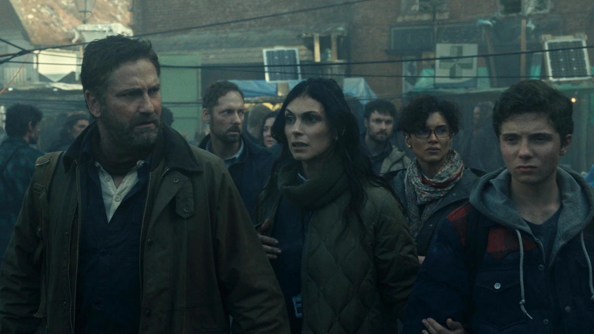 Fotogramma del film “Greenland 2: Migration” con Gerard Butler