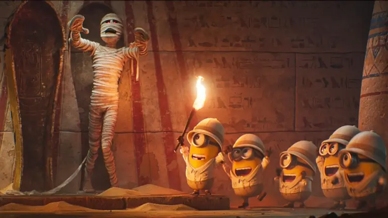 Fotogramma del film di animazione “Minions & Monsters” di Pierre Coffin