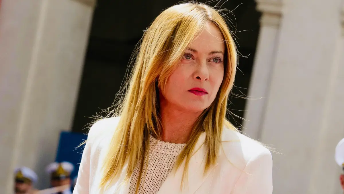 Il presidente del Consiglio, Giorgia Meloni