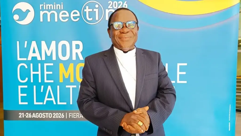 Il vescovo di Sokoto, nel nord della Nigeria, Matthew Hassan Kukah al Meeting di Rimini