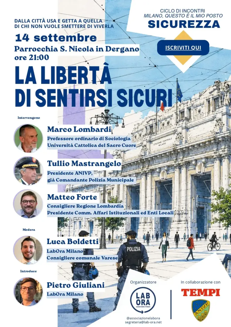 La libert&agrave; di sentirsi sicuri