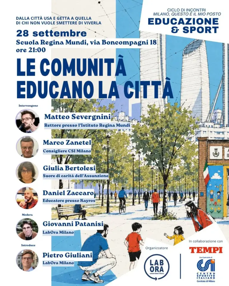 Le comunità educano la città