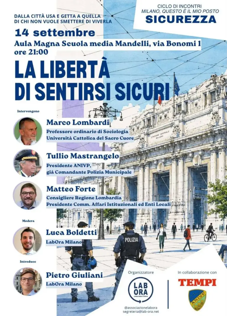 La libertà di sentirsi sicuri