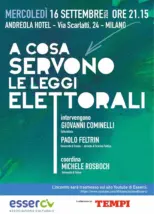 A cosa servono le leggi elettorali