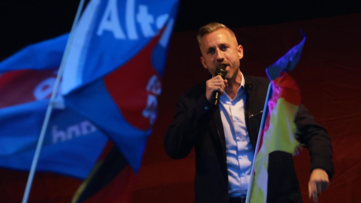 Ulrich Siegmund, candidato Afd in Sassonia
