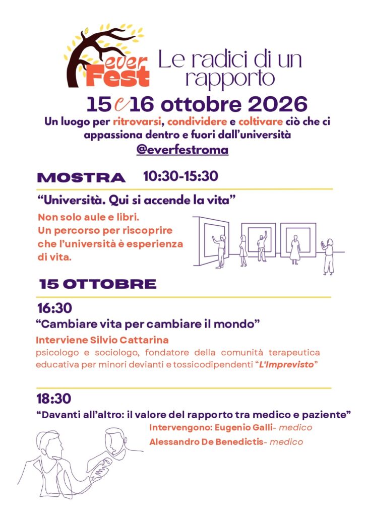 Il programma dell'Ever Fest della Sapienza a Roma