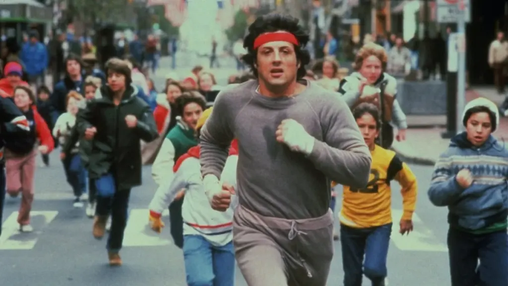 Fotogramma del film “Rocky” con Sylvester Stallone